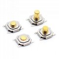 Touch Switch 4 * 4 high temperature resistance 4 pin copper head button 4 * 4 * 