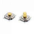 Touch Switch 4 * 4 high temperature resistance 4 pin copper head button 4 * 4 * 