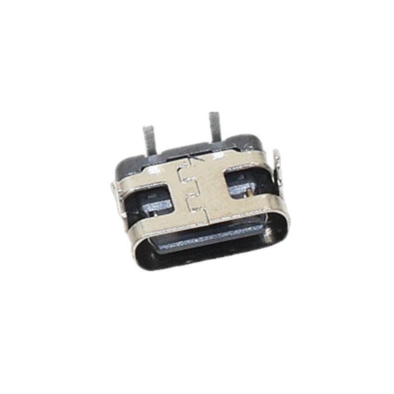 Type-c 90-degree vertical patch 2p wire-type USB high-definition data transmissi