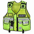 Hi Viz Tactical Vest Security Reflective