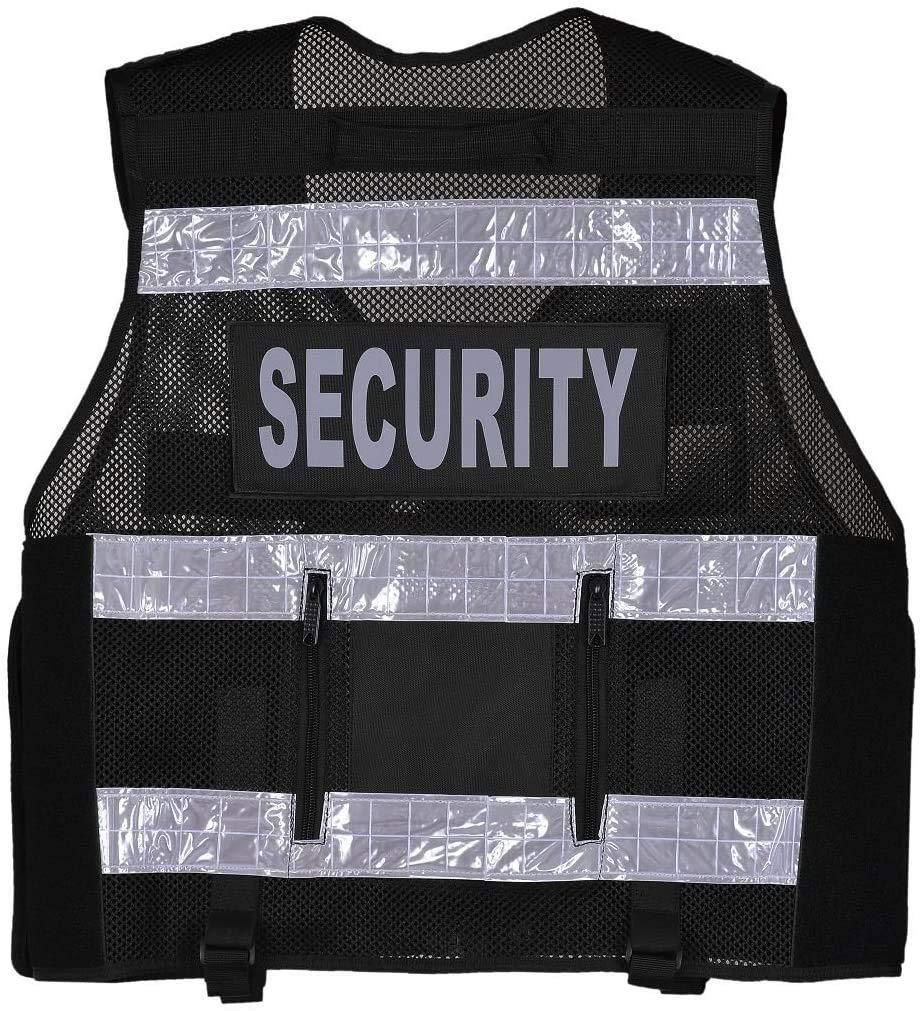 Hi Viz Tactical Vest Security Reflective Safety Vest With for Enforcement 2