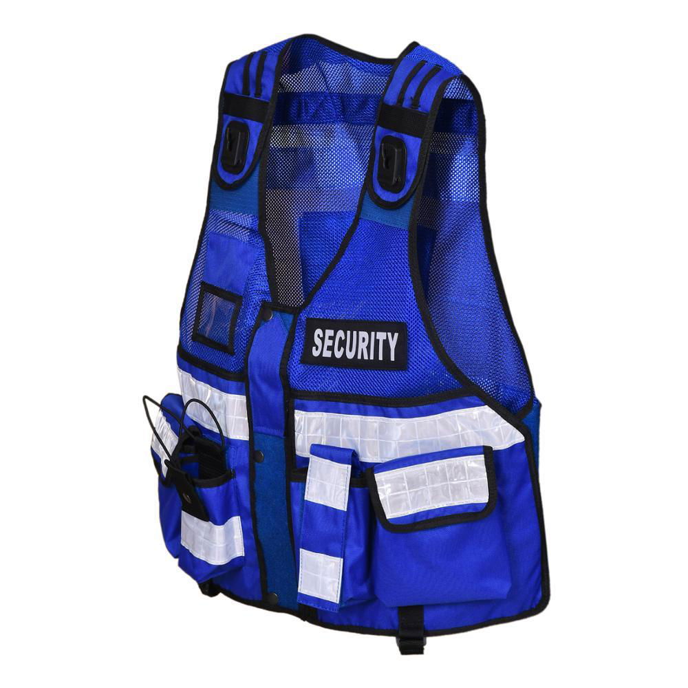 Hi Viz Tactical Vest Security Reflective Safety Vest With for Enforcement 2