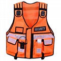 Hi Viz Tactical Vest Security Reflective Safety Vest With for Enforcement 1