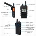  Security Police body Camera&4G Walkie-Talkie AIO Full HD 1296P 30fps 5