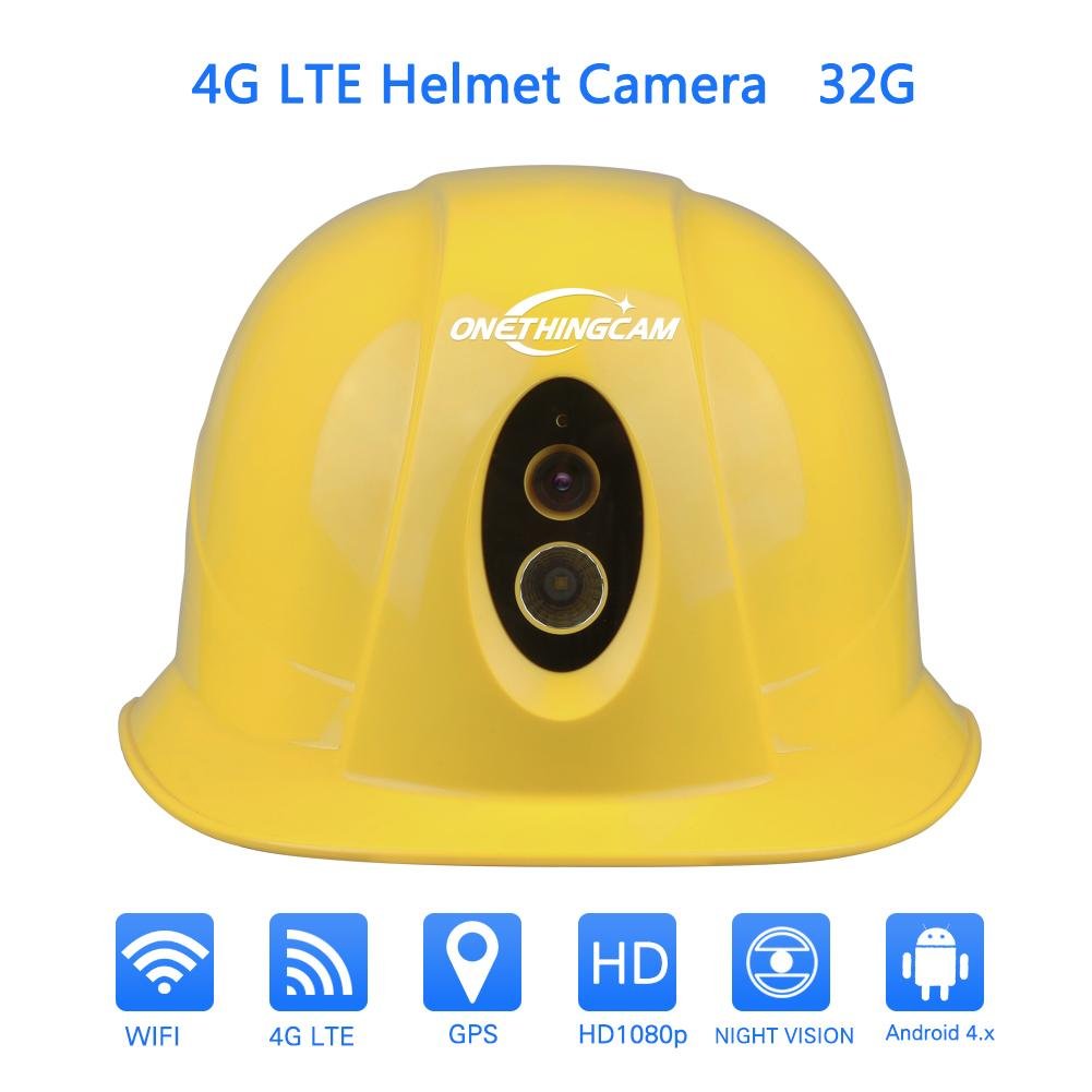 4G security helmet HD1080P 125 degree angle lens Smart Helmet Android5.1 system