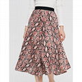 Women Summer Skirt Elastic waist Snake