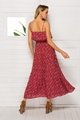 Women Maxi Dress Casual Loose Long Bohemian Floral Dress 4