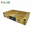 Factory Wholesale High Quality Tri-Band Booster Golden Repeater 900/1800/2100MHz