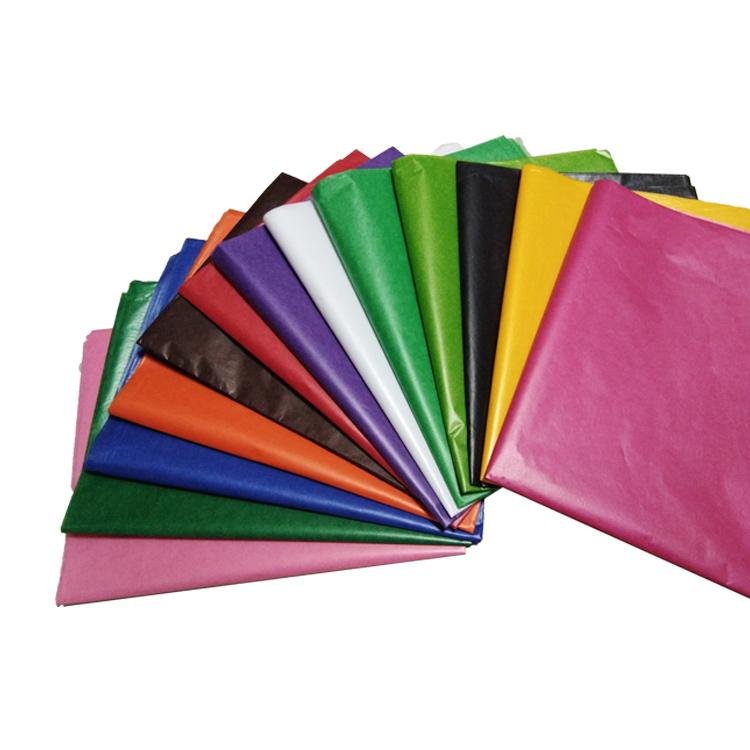 彩色蠟光紙印刷定製廠家專業定做衣服拷貝紙服裝襯紙 可來樣設計