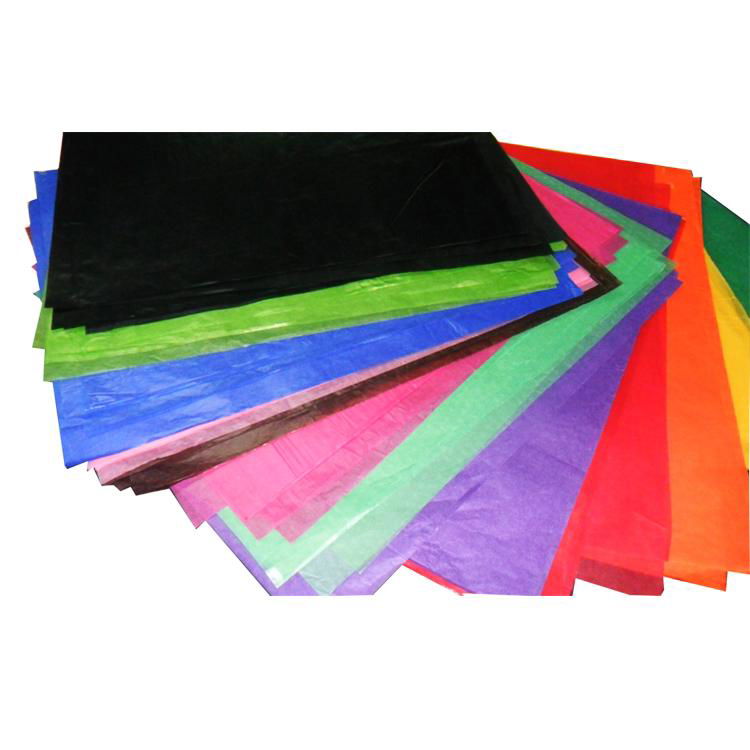 彩色蠟光紙印刷定製廠家專業定做衣服拷貝紙服裝襯紙 可來樣設計 4