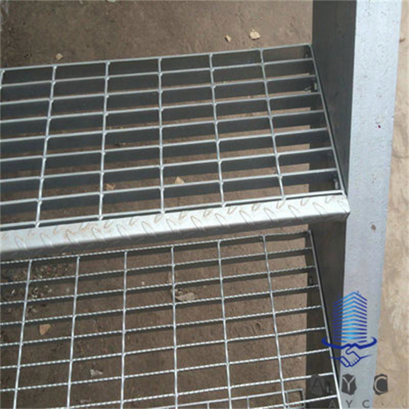 鍍鋅踏步板鋼格柵板樓梯踏步平台溝蓋板 4