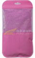 Industrial 100g Pink glitter powder in color bag for wall paper 1