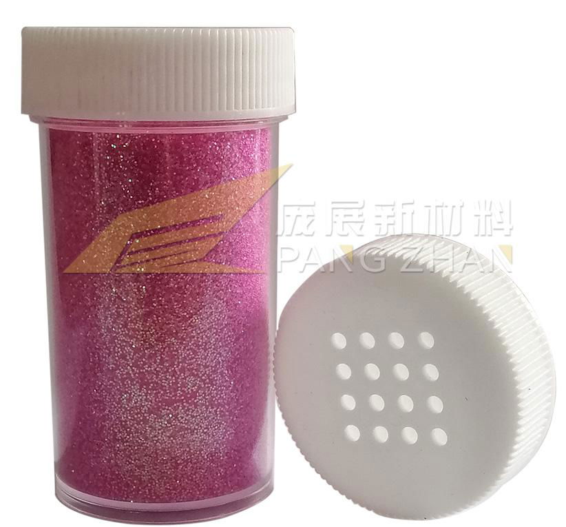 Supply Polyester Glitter in shaker for Cosmetic P010B 2