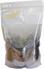 Supply various glitter powder packed in bag for sale