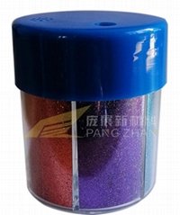 Assorted Six Color Glitter Shaker 100g