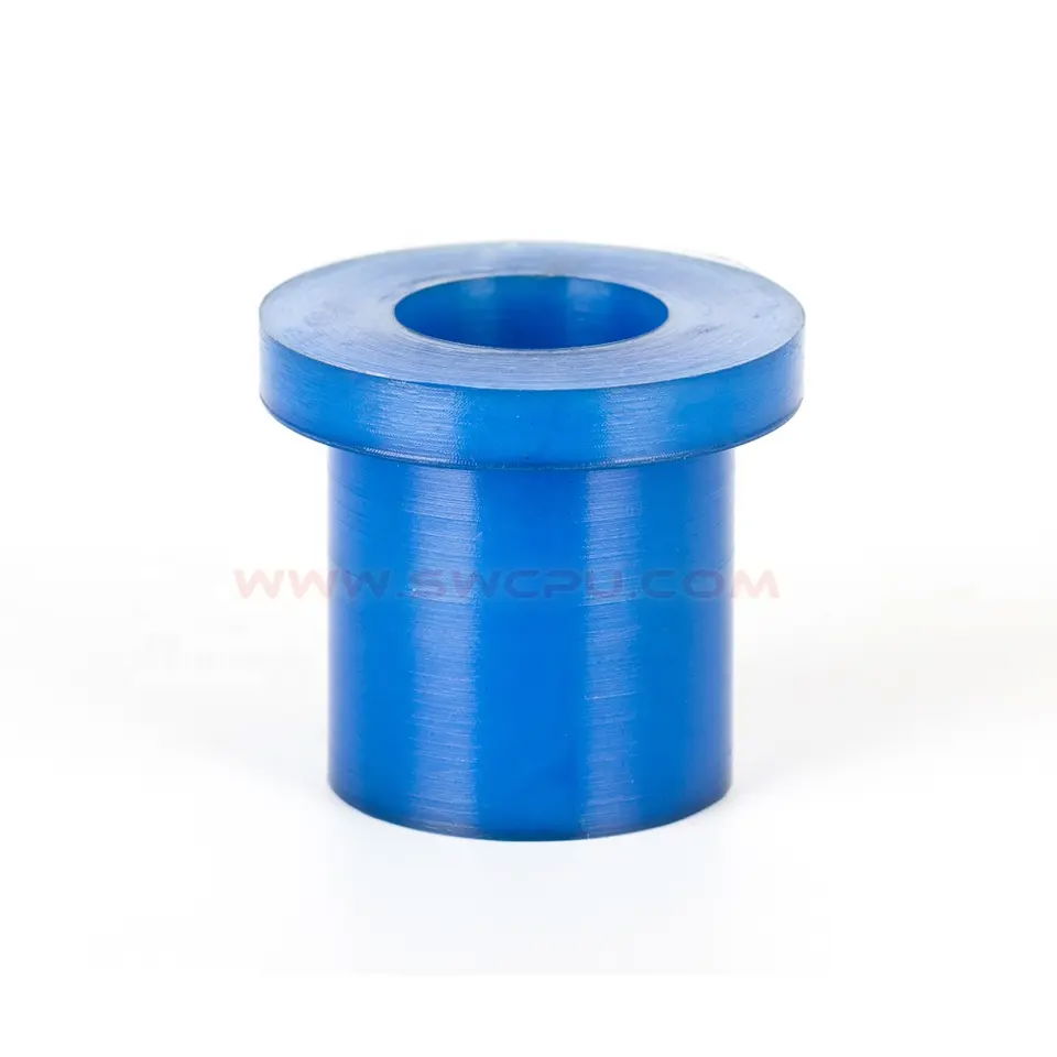 Customized Colorful Molded Urethane Bush Hdpe Pu Bushings Polyurethane Bushing 3