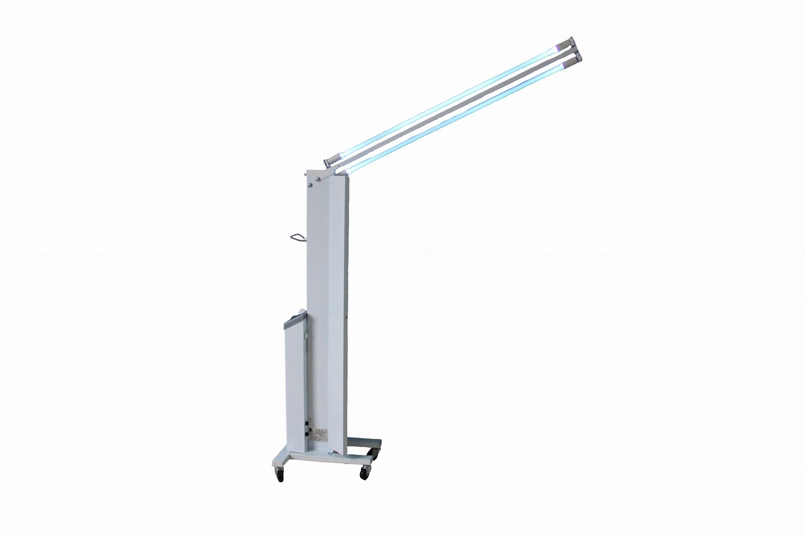 華益紫外線消毒車ZXC-II燈臂角度可調節兩支石英玻璃燈管防震萬向輪 2