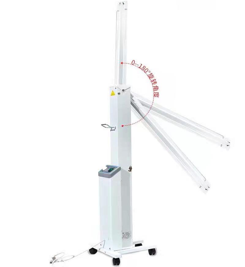 UV lamp sterilizer trolley 30w*2 3