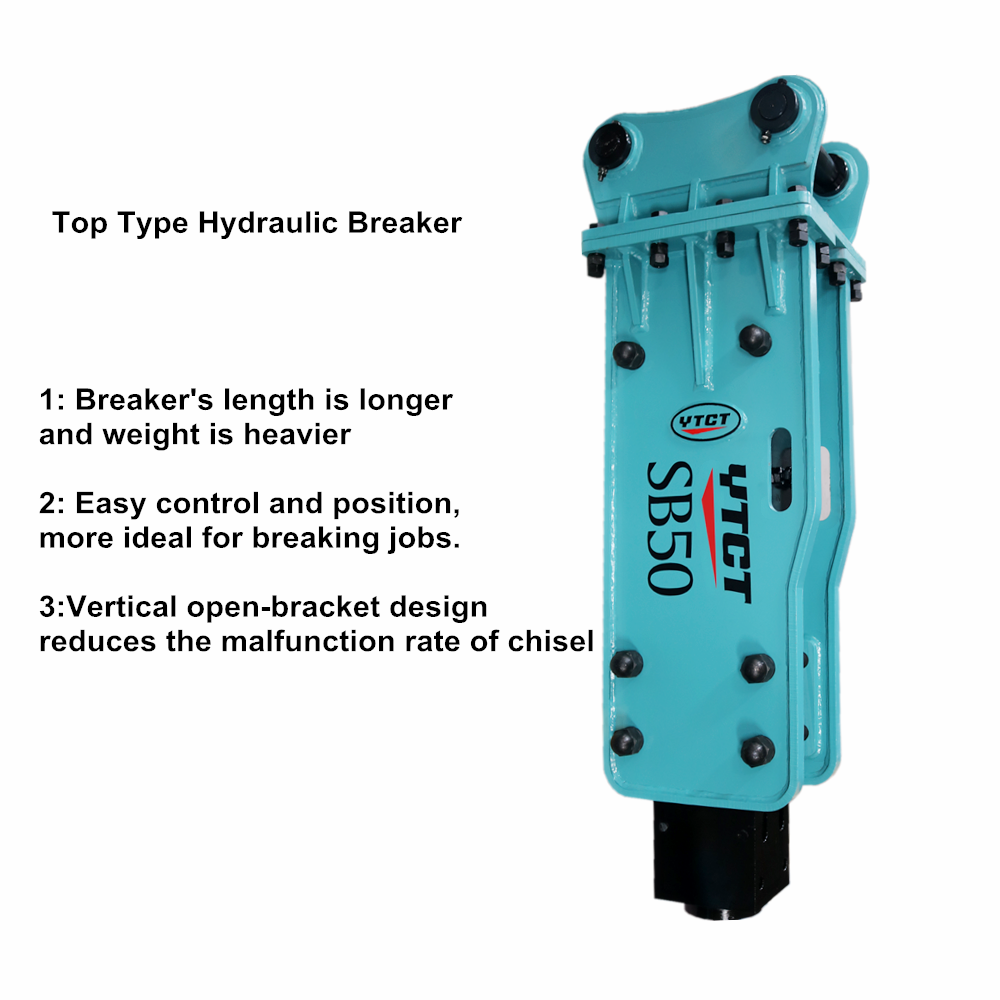 SB50 Top Type hydraulic Jack Hammer Breaker for Excavator 4