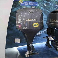 Free Shipping Used Yamaha 225 HP 4-Stroke Outboard Motor Engine