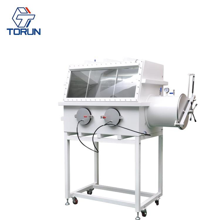 Stainless steel Vacuum GloveBox with Antechamber of lab research VGB4C 4