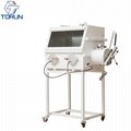 Vacuum glovebox for Lithium Battery, Stainless Steel Glovebox for Lab VGB-1C 4