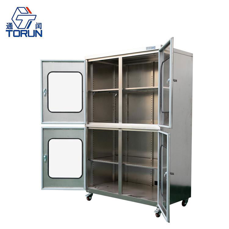 Industrial Auto Humidity Control Nitrogen Purge Dry Cabinet