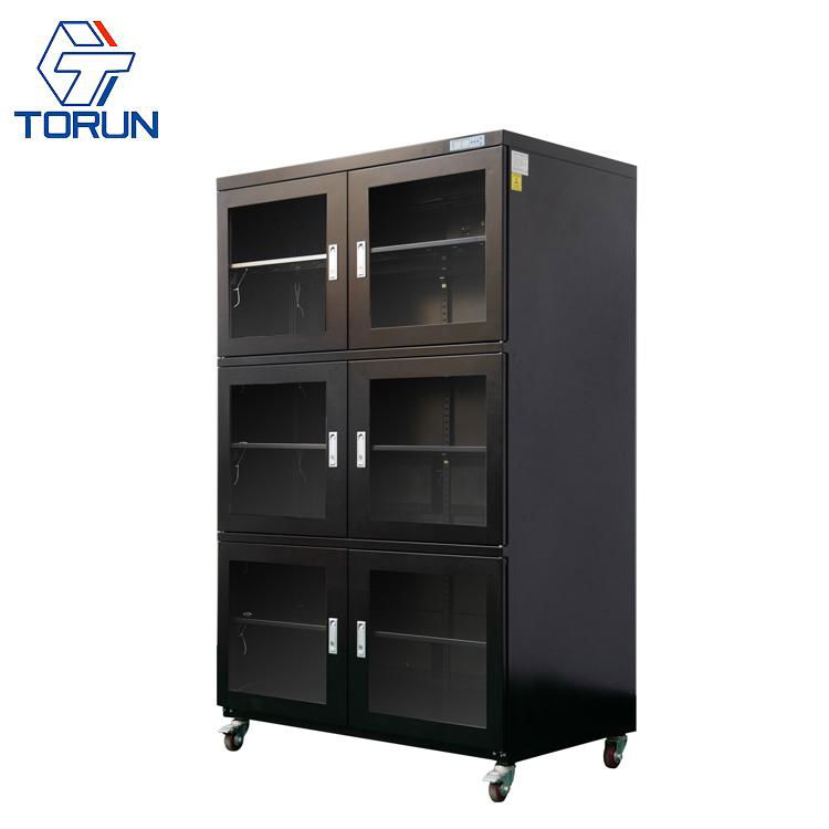 Professional desiccant dry cabinet manufacturer For IC chips storage TORUN 1428L 2