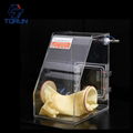 300*400*500 Inert Gas Operation Box,Lab Research Transparent Mini Acrylic Glove  1