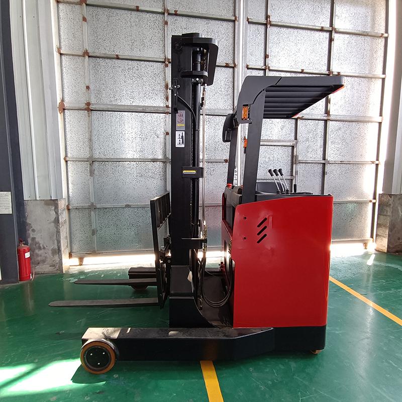 seat mounted large forward moving all electric stacker electric lift car stacker 2