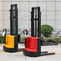 1t 1.5T 2T full electric stacker walking electric lifting forklift CDD lifter 3