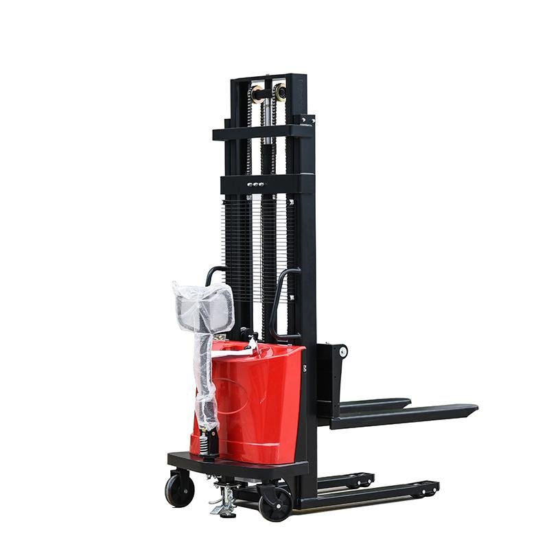 Electric forklift 2T hydraulic lifting stacker 1.5T semi-automatic stacker 
