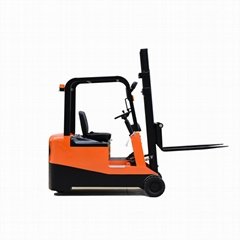 seat mounted counterbalance forklift truck rear drive battery three fulcrum car