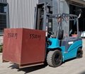 Electric forklift 5 tons four-wheel counterweight stacker strong performance 3