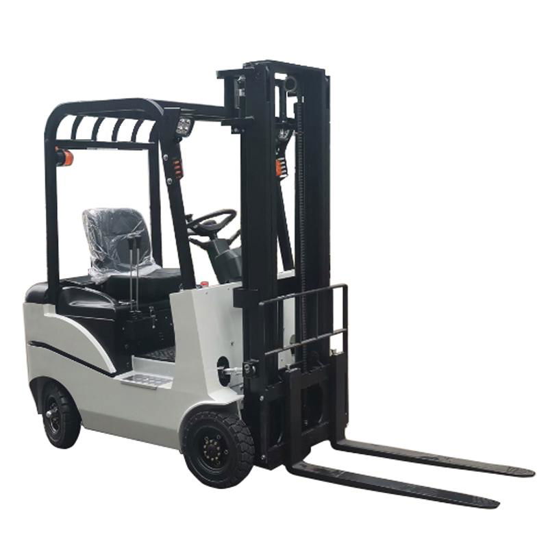 1.5T small four-wheel electric counterweight forklift battery battery stacker 5