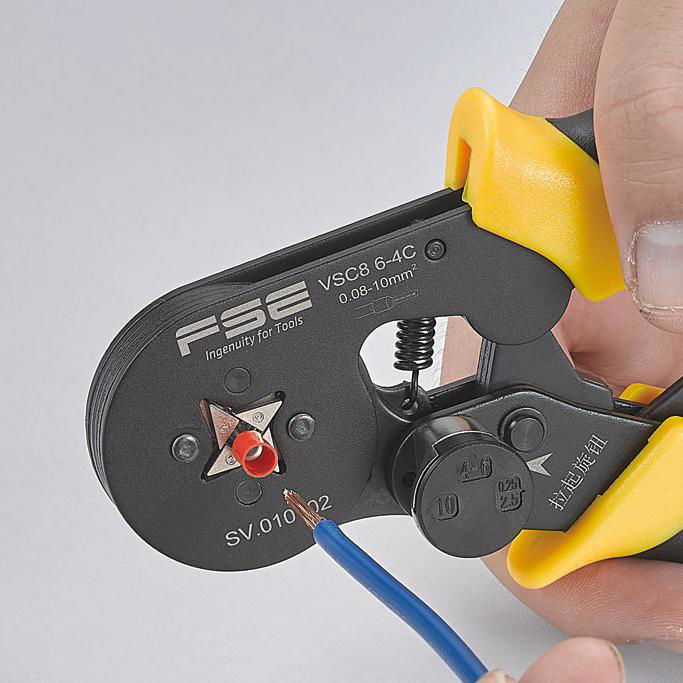 Mini-type Self-adjustable Crimping Plier 4