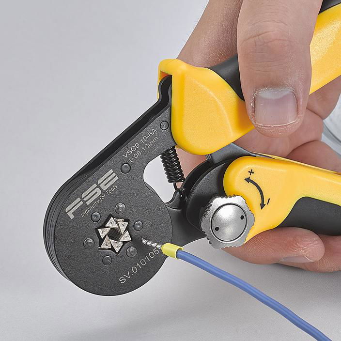 Mini-type Self-adjustable Crimping Plier 5