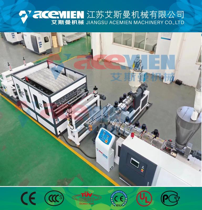 新1050型合成树脂瓦设备 2