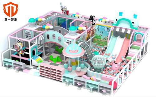 儿童亲子餐厅主题游乐园大型淘气堡儿童乐园定制网红餐厅游乐设施 3