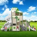 立建游乐厂家定制不锈钢大型游乐设备儿童启蒙攀爬滑梯拼装组合 3