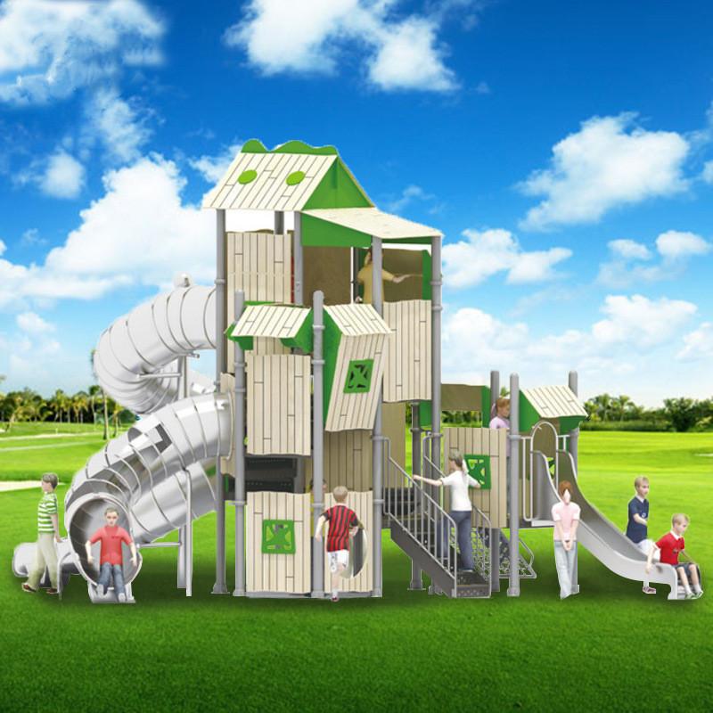 立建遊樂廠家直銷幼儿園滑梯大型戶外小博士滑梯儿童室外組合滑梯 2