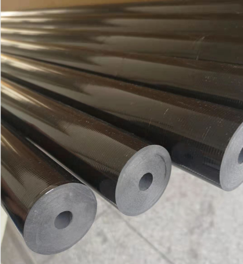 3K斜纹碳纤维管定制 高强度高模量碳纤维管 4