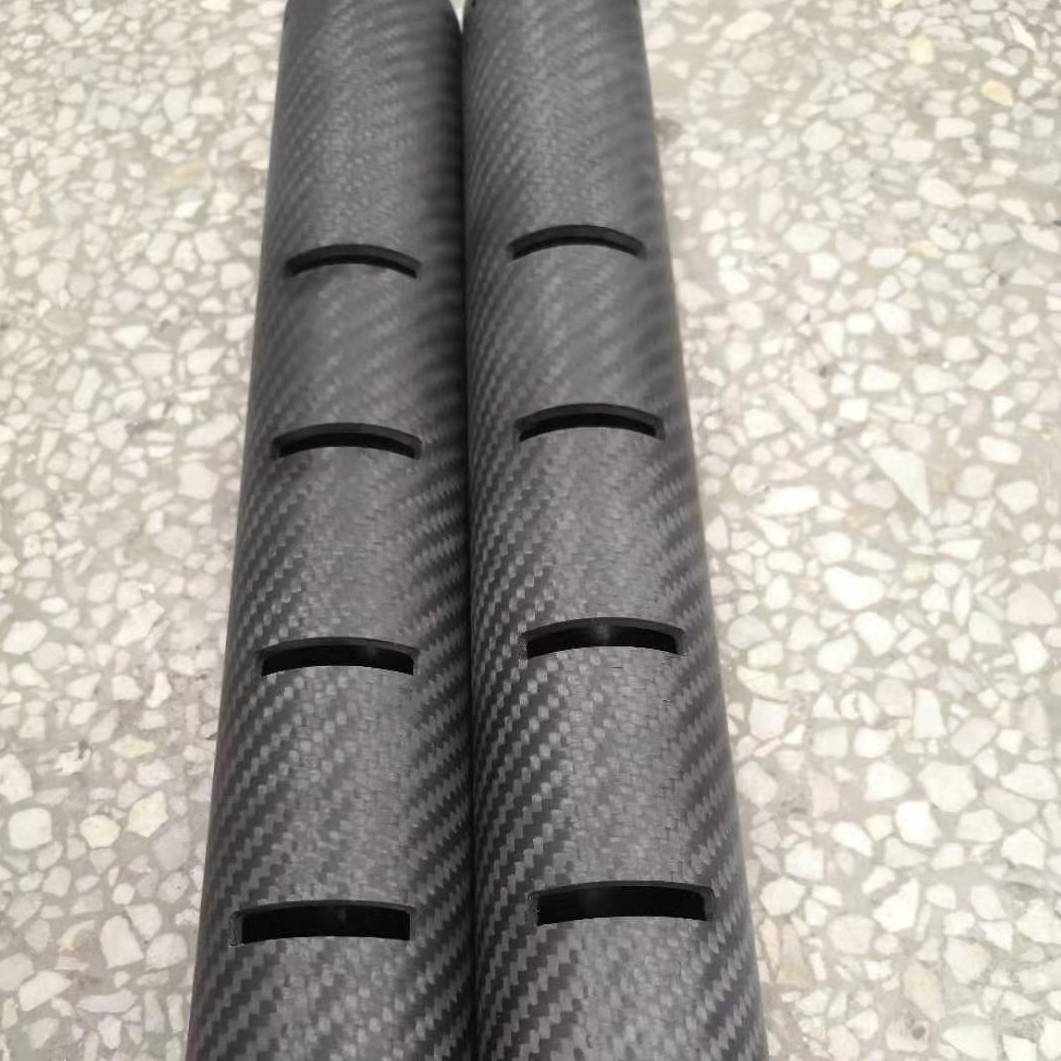 定制开孔3k碳纤维工具管 高强度耐磨碳管 2
