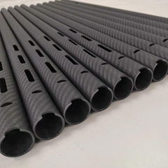 定製開孔3k碳纖維工具管 高強度耐磨碳管