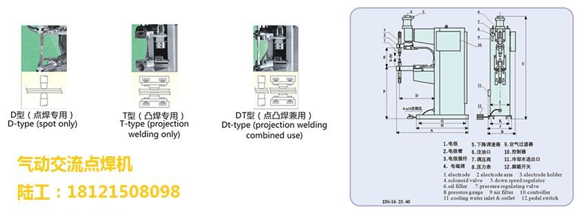 DTN氣動交流點焊機 2