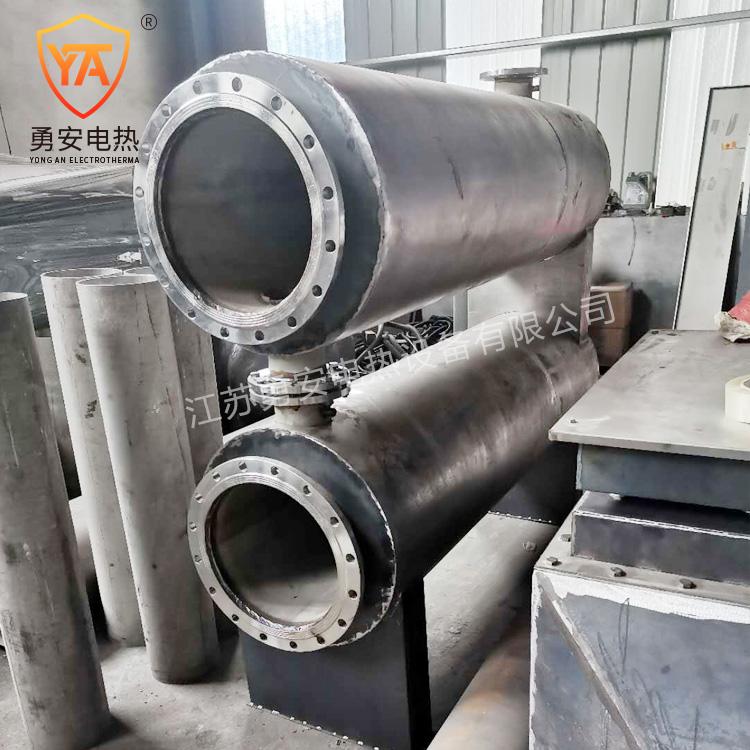 實驗空氣加熱器液體氣體管道加熱器管道加熱器非標定製導熱油加熱 5