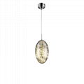 FENRIR decorative nordic linear glass ball led hanging pendant light