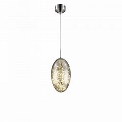 FENRIR decorative nordic linear glass ball led hanging pendant light