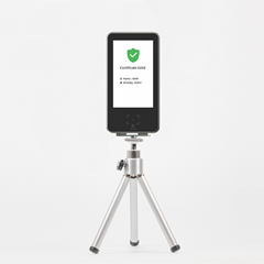 Smart access control New Zealand Belgium Health Code Scan Green Pass scan