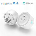 Wifi Smart Plug US Wifi Plug Socket Smart Life 10A Smart Plug works with echo Al